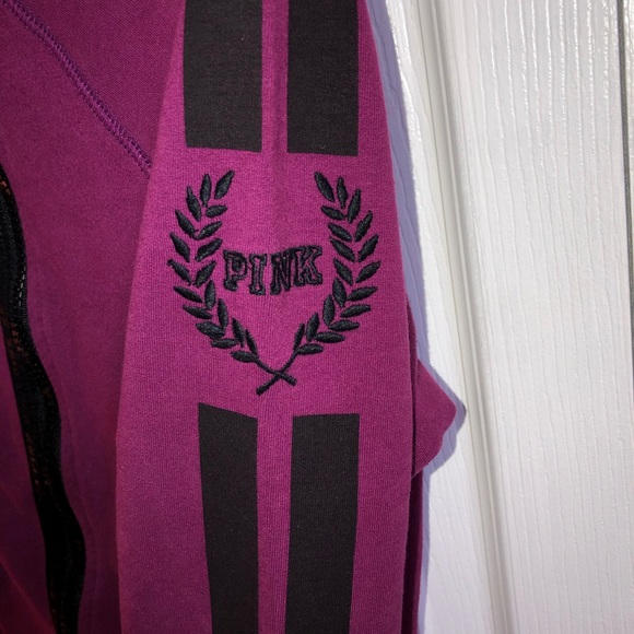 VS PINK High/Low Full Zip Hoodie - Picture 5 of 7